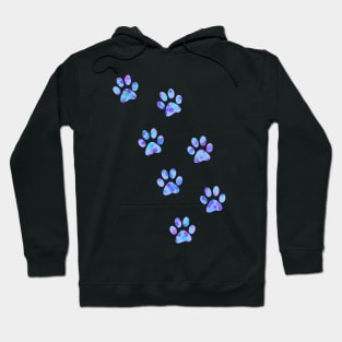 Spotted Paw Prints Hoodie